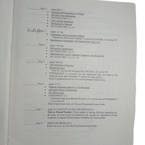 Exploring Creation With Biology 2nd Ed Apologia Book With Tests and Solutions CD - Picture 10 of 10